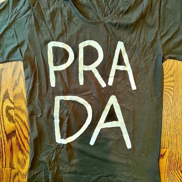Mr. Steve Black Prada T-Shirt - Picture 2 of 3